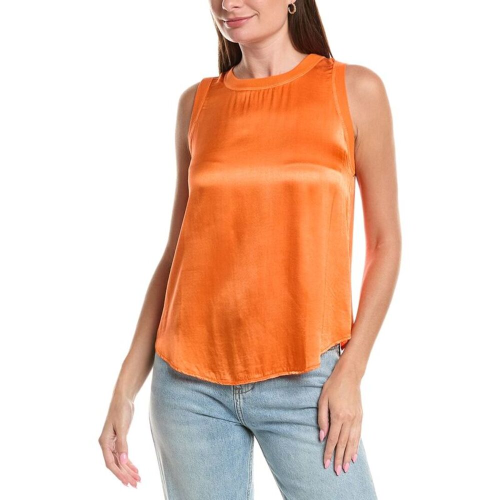 Michael Stars Womens  Shay Rib Binding Tank